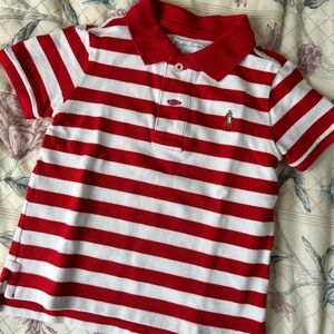 Polo by Ralph Lauren Kids Red and White Striped Polo Shirt